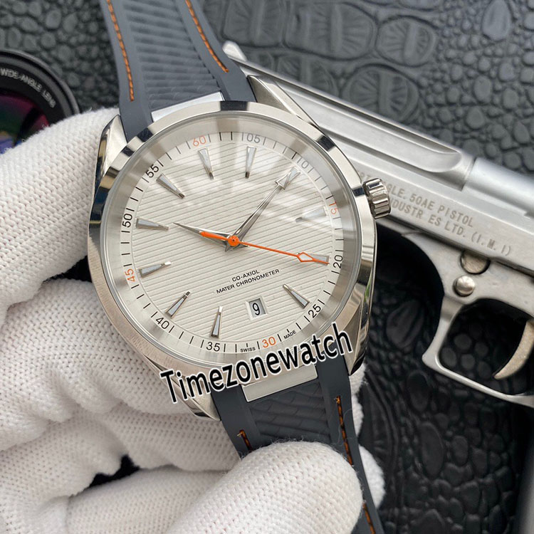 New 41mm AQUA TERRA 150m220.12.41.21.02.002 Orange Hand White Dial Asian Automatic Mens Watch Steel Case Rubber Strap Watches Timezonewatch, Customized waterproof service
New 41mm AQUA TERRA 150m220.12.41.21.02.002 Orange Hand White Dial Asian Automatic Mens Watch Steel Case Rubber Strap Watches Timezonewatch, Customized waterproof service