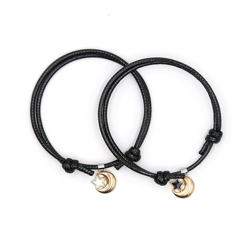 2019 New Fashion Bracelet For Women And Men Couple Bracelets For Lovers Simple Rope Chain Moon And Star Paired Bracelet Gifts
2019 New Fashion Bracelet For Women And Men Couple Bracelets For Lovers Simple Rope Chain Moon And Star Paired Bracelet Gifts