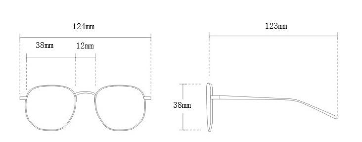 Kids Bee Sunglasses Retro Round Classic Letters Anti-UV Eyewear Glasses Baby Children Sunblock