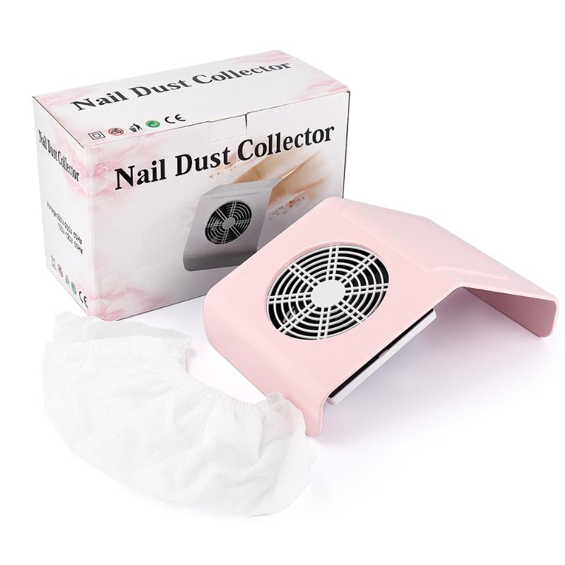 Nail Art Equipment 40W Dust Collector Suction Vacuum Cleaner Fan Manicure Machine Tools Salon