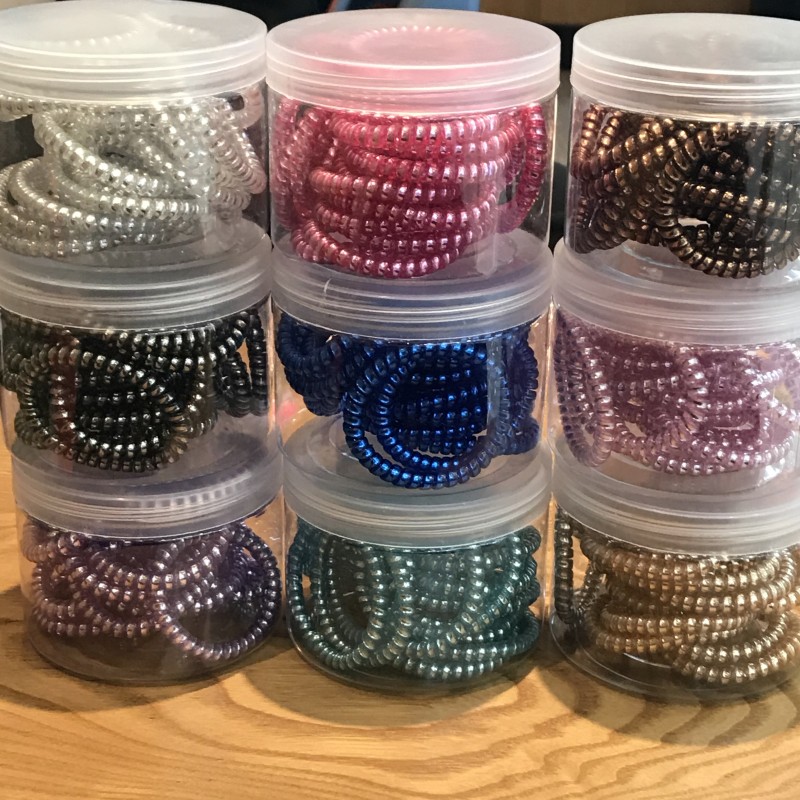 20PCS/BOX Girl Telephone Wire Baby Women Ponytail Band Hair Accessories Hairband No Crease Coil Plastic Scrunchies Rubber Gift, White
20PCS/BOX Girl Telephone Wire Baby Women Ponytail Band Hair Accessories Hairband No Crease Coil Plastic Scrunchies Rubber Gift, White
