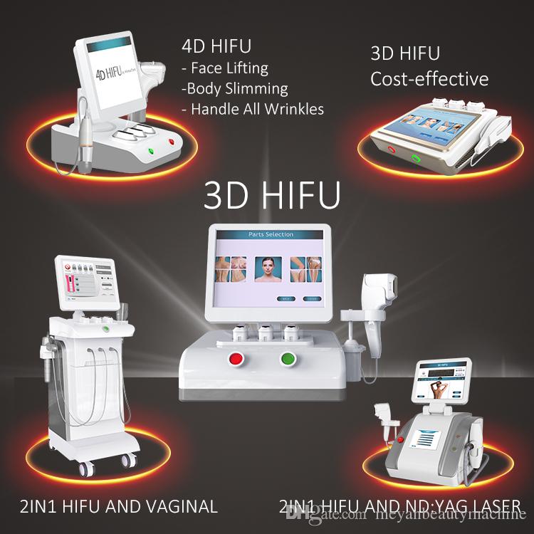 Winkonlaser 25000 shots 4d Hifu Professional Ultrasound Body Slimming Hifu / Face Lift Hifu Machine With Ce