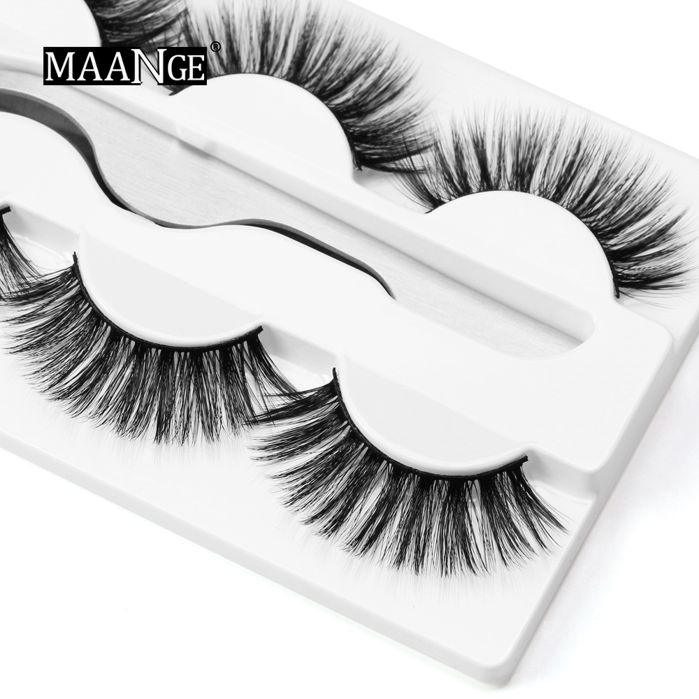Faux 3D Mink Hair False Eyelashes 100% Cruelty free lashes Natural Thick Long Eye Lashes Makeup Beauty Extension Tools