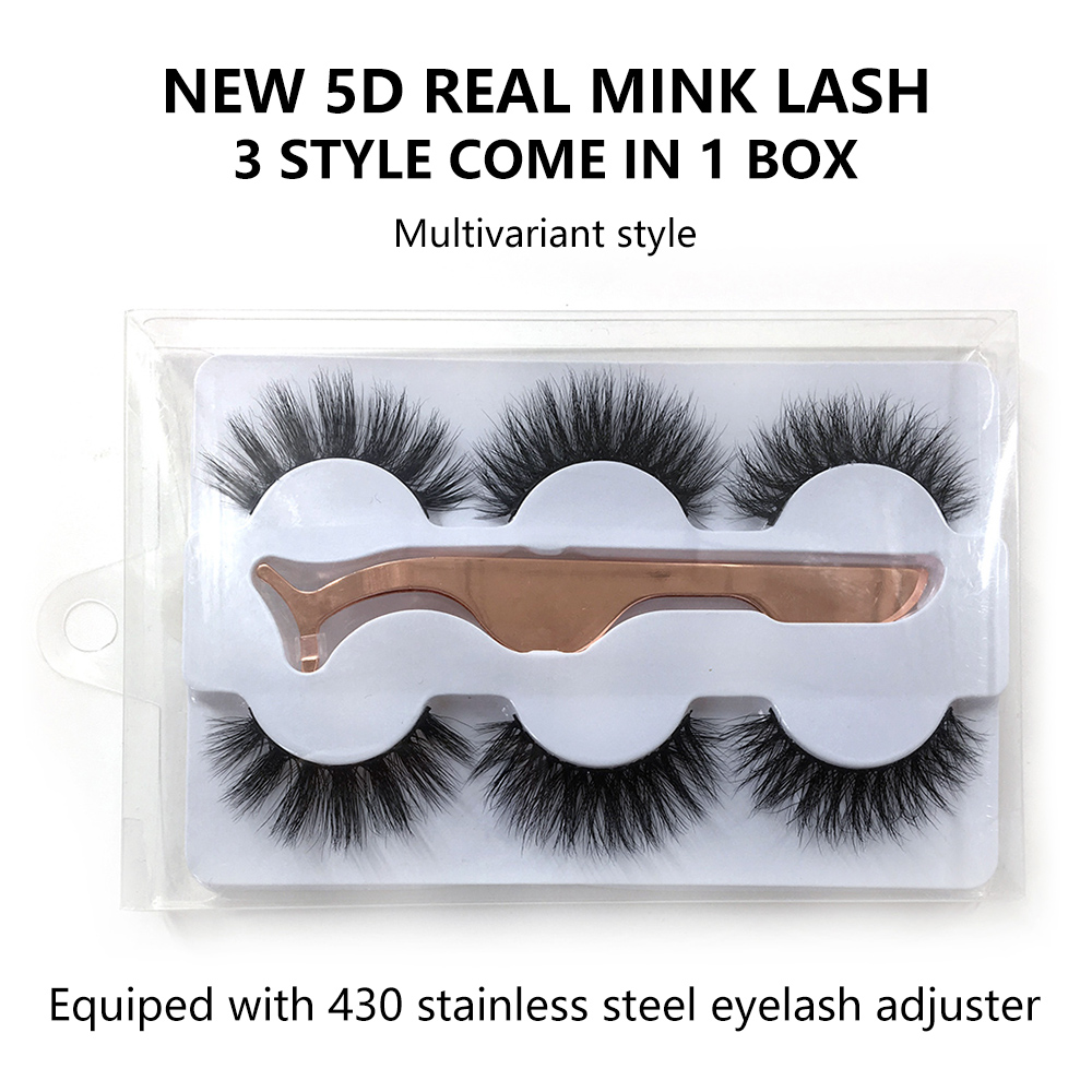 2019 NEW 3Pair 5D Real Mink Eyelashes 100% Cruelty free Lashes Reusable Natural False Eyelash curler Popular Lashes Makeup
2019 NEW 3Pair 5D Real Mink Eyelashes 100% Cruelty free Lashes Reusable Natural False Eyelash curler Popular Lashes Makeup