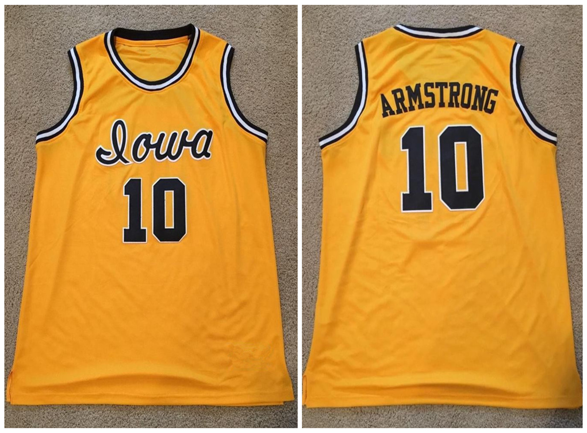 Iowa Hawkeyes College basketball throwback BJ Armstrong jersey #10 Yellow Retro Basketball Jersey Mens Stitched Custom size -5XL
Iowa Hawkeyes College basketball throwback BJ Armstrong jersey #10 Yellow Retro Basketball Jersey Mens Stitched Custom size -5XL
