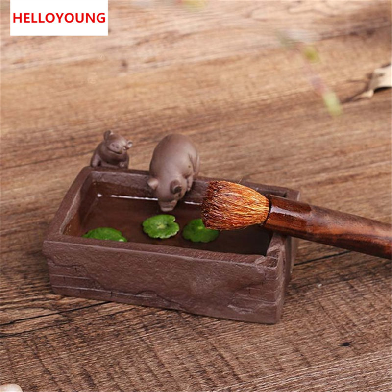 Creative DIY Purple Sand Tea Pet Pig Furnishing Articles Home Decoration Kung Fu Tea Accessories Preferred 2019
Creative DIY Purple Sand Tea Pet Pig Furnishing Articles Home Decoration Kung Fu Tea Accessories Preferred 2019
