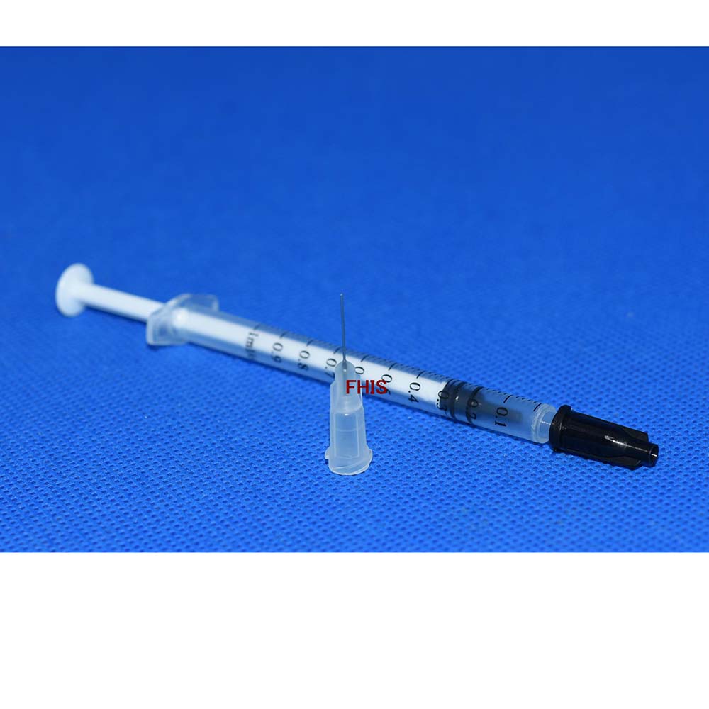 1ml/1cc Syringe Needle + 27G 0.5 Inches Dispensing Needles Sealing Cap