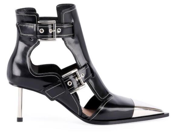 2019 new women buckle strap boots metal heels booties party shoes ladies iron toe fretwork boots summer gladiator sandal boots, Multi
2019 new women buckle strap boots metal heels booties party shoes ladies iron toe fretwork boots summer gladiator sandal boots, Multi