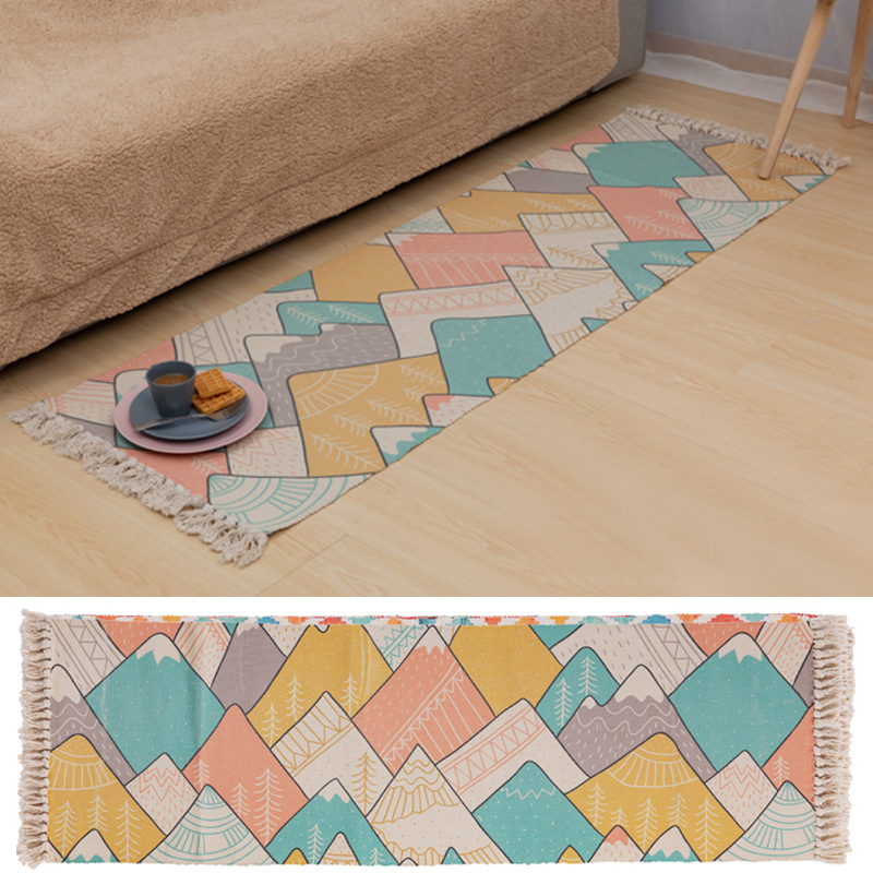 Cotton Carpet Nordic Style Sofa Carpet Decorative Mat Multi Size Hill Kitchen Home Living Room Floor Bedroom, As pic
Cotton Carpet Nordic Style Sofa Carpet Decorative Mat Multi Size Hill Kitchen Home Living Room Floor Bedroom, As pic