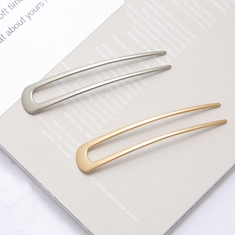 Japanese Metal Hair Stick A Simple U-shaped Hairpin With Simple Head Pin For Woman Bun Head Style Girls Hair Accessories
Japanese Metal Hair Stick A Simple U-shaped Hairpin With Simple Head Pin For Woman Bun Head Style Girls Hair Accessories