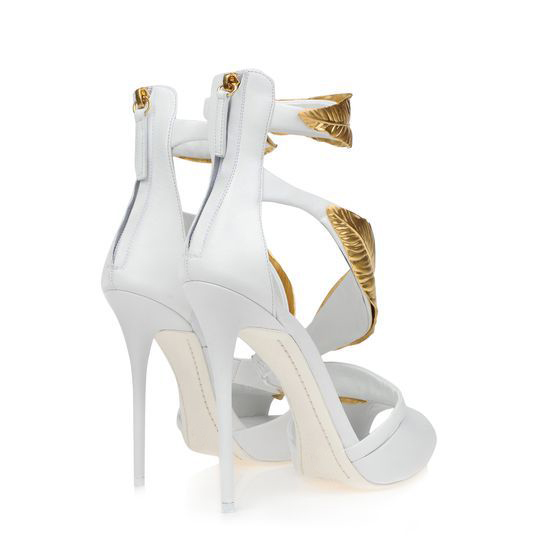 Hot Sale-summer pump sandals golden gold leaf high heels sandals heel pump sandals for women heels shoes