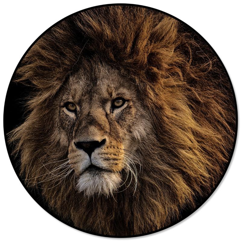 Animal Lion In The Dark Round Carpets Alfombra Living Room Kids Area Carpet Rug Mats For Home Bedroom Decorative, As pic
Animal Lion In The Dark Round Carpets Alfombra Living Room Kids Area Carpet Rug Mats For Home Bedroom Decorative, As pic