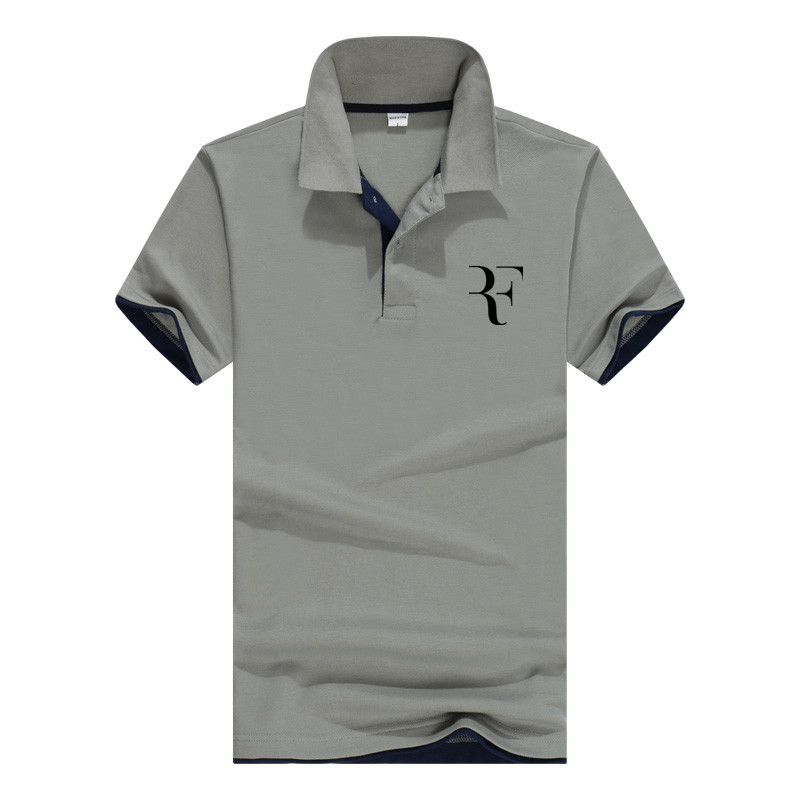 New Roger Federer Arrival Hot Sale Polo Shirts Men Spring Summer 13 Colors Fashion Casual Short Sleeve SH190718