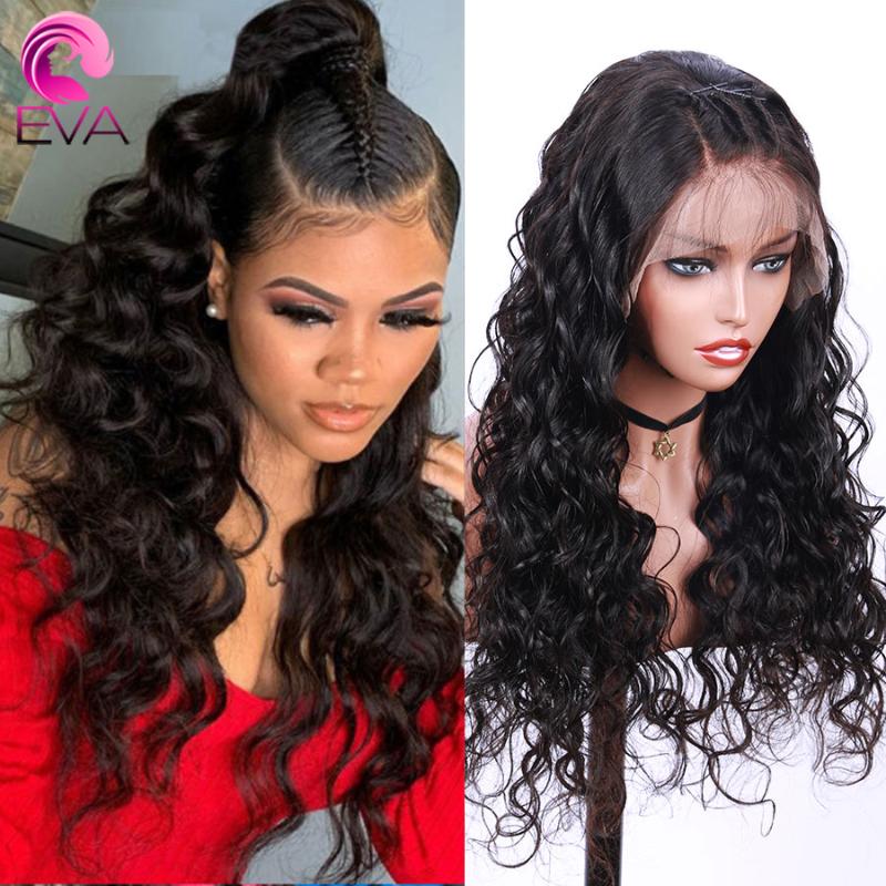 Eva 150% 13x6 Fake Scalp 370 Lace Front Human Hair Wigs Pre Plucked With Baby Hair Brazilian Remy Loose Wave Wigs For Women, Natural color
Eva 150% 13x6 Fake Scalp 370 Lace Front Human Hair Wigs Pre Plucked With Baby Hair Brazilian Remy Loose Wave Wigs For Women, Natural color