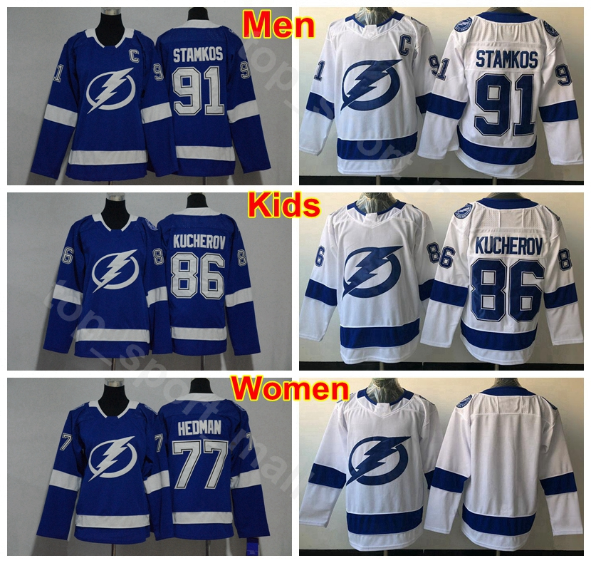 Men Lady Children Tampa Bay Lightning 91 Youth Steven Stamkos Jerseys Man Women Ice Hockey 77 Victor Hedman 86 Nikita Kucherov Blue, Men 86 white
Men Lady Children Tampa Bay Lightning 91 Youth Steven Stamkos Jerseys Man Women Ice Hockey 77 Victor Hedman 86 Nikita Kucherov Blue, Men 86 white