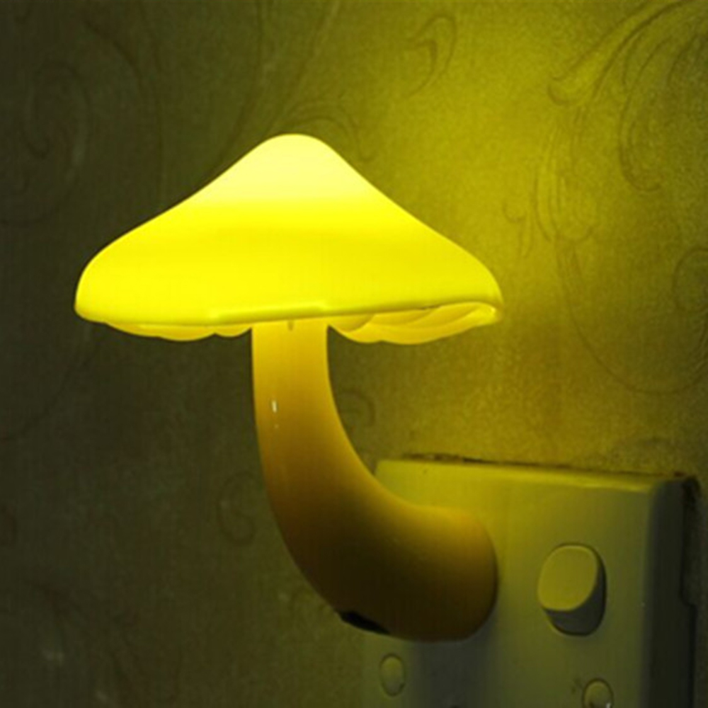 LED Night Light Mushroom Wall Socket Lights Lamp for Bedroom Home Decoration Hot Light-controlled Sensor
LED Night Light Mushroom Wall Socket Lights Lamp for Bedroom Home Decoration Hot Light-controlled Sensor