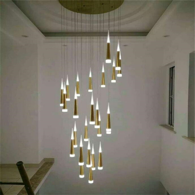 Modern 7W Led Pendant Lamps light Aluminum Conical Lustres Suspension Luminaire For Stairs Shop Chandelier Fixtures
Modern 7W Led Pendant Lamps light Aluminum Conical Lustres Suspension Luminaire For Stairs Shop Chandelier Fixtures