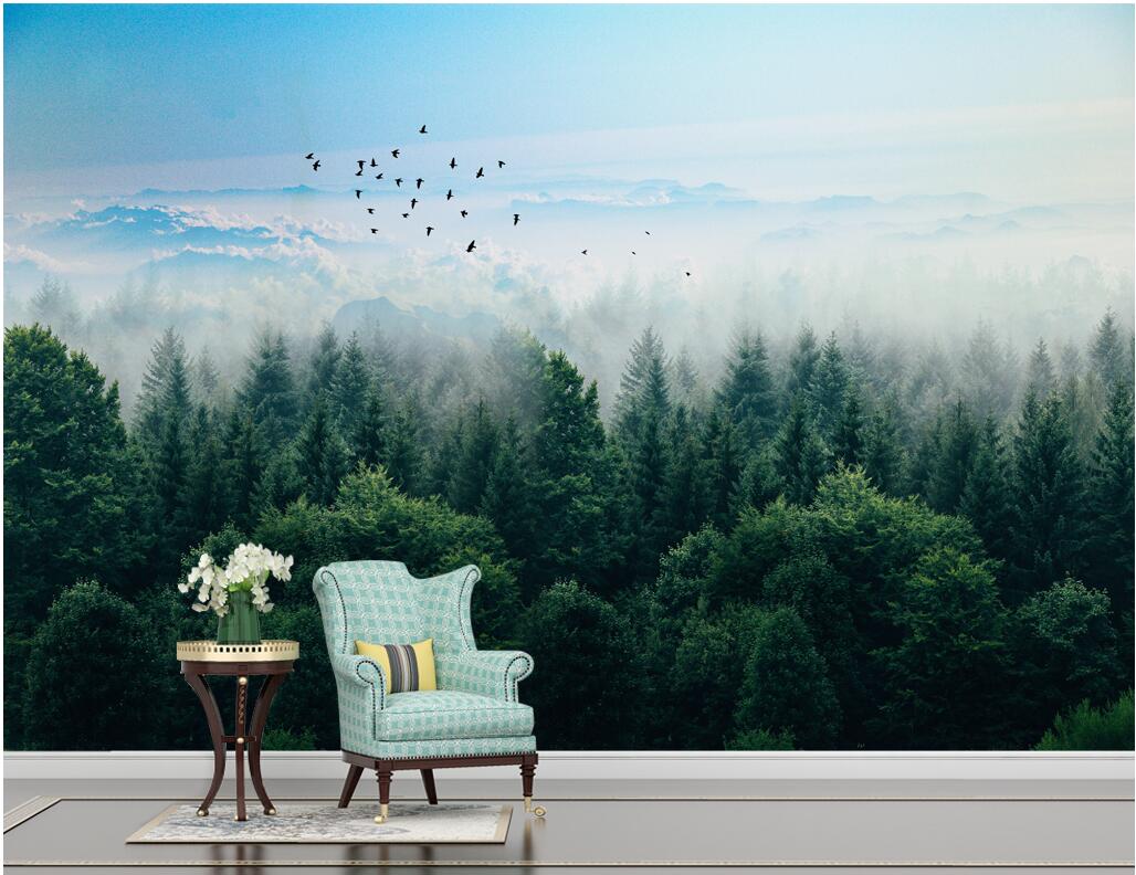 WDBH custom photo 3d wallpaper Foggy forest distant mountains birds background living room home decor 3d wall murals wallpaper for walls 3 d, Non-woven
WDBH custom photo 3d wallpaper Foggy forest distant mountains birds background living room home decor 3d wall murals wallpaper for walls 3 d, Non-woven