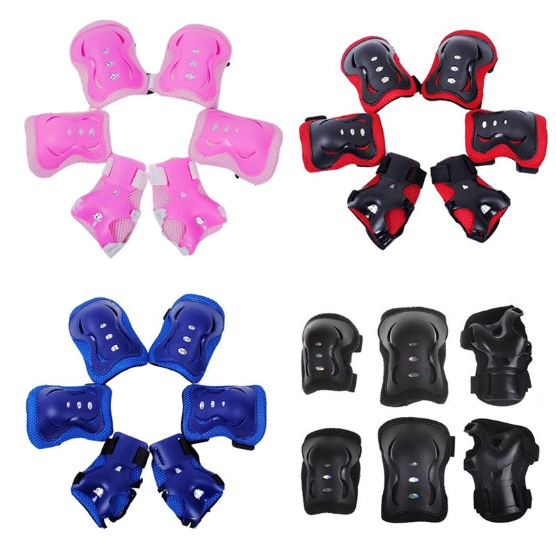 6 Pcs Children's Sports Protective Gear Scooter Skates Roller Skating Protective Gear Kid's Knee Pads Elbow Pads Wrist Guards, Pink
6 Pcs Children's Sports Protective Gear Scooter Skates Roller Skating Protective Gear Kid's Knee Pads Elbow Pads Wrist Guards, Pink