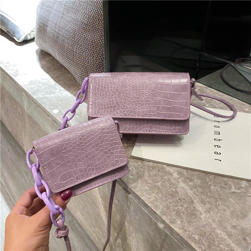 Stone Pattern Solid Color PU Leather Small Flap Bags For Women 2020 Summer Chain Crossbody Shoulder Bags Travel Handbags Purse
Stone Pattern Solid Color PU Leather Small Flap Bags For Women 2020 Summer Chain Crossbody Shoulder Bags Travel Handbags Purse
