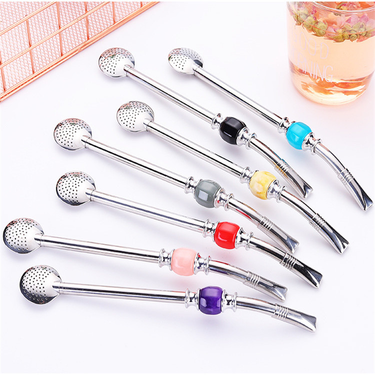 Pipe Spoon Straw Tube Bombilla Filter 304 Stainless Steel with Clean Brush White Box Packing
Pipe Spoon Straw Tube Bombilla Filter 304 Stainless Steel with Clean Brush White Box Packing