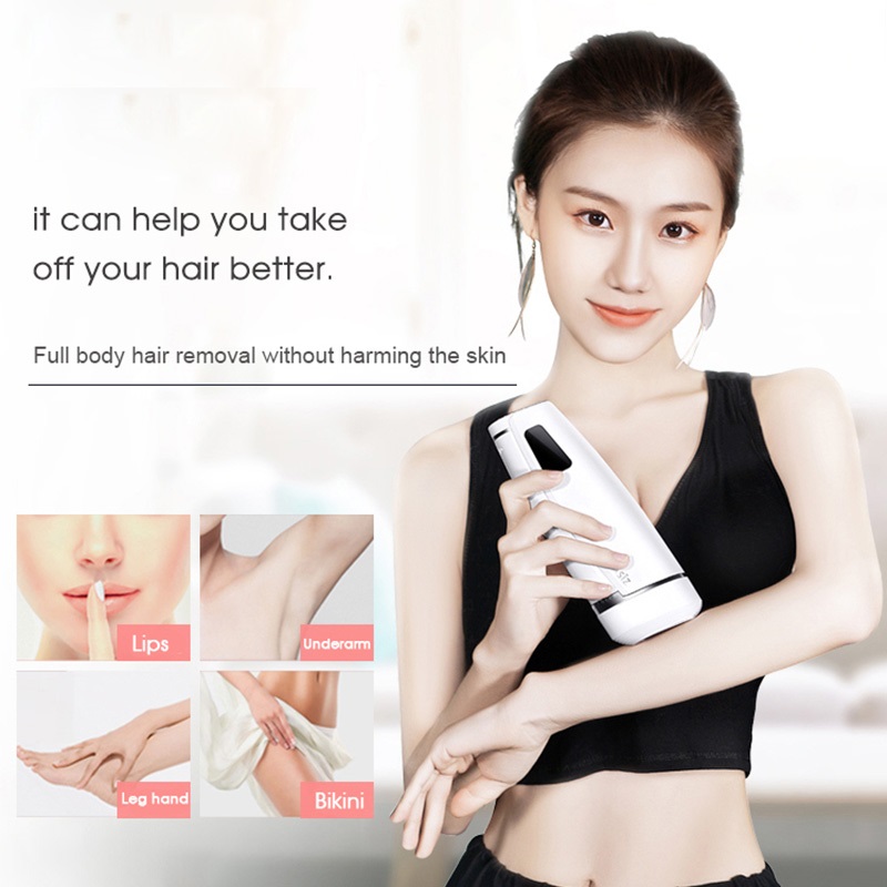 110V-240V Laser Hair Removal Epilator Painless IPL Hair Removal System 600000 Flash Light Permanent Skin Rejuvenation Machine
110V-240V Laser Hair Removal Epilator Painless IPL Hair Removal System 600000 Flash Light Permanent Skin Rejuvenation Machine