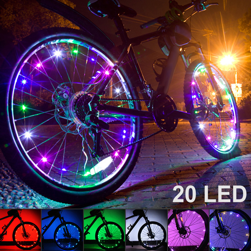 2M Bicycle Wheel Lights 3 Lighting Mode LED Neon Lamp Mountain Road Bike Safety Warning Light Cycling Spoke Wheel Lamp
2M Bicycle Wheel Lights 3 Lighting Mode LED Neon Lamp Mountain Road Bike Safety Warning Light Cycling Spoke Wheel Lamp