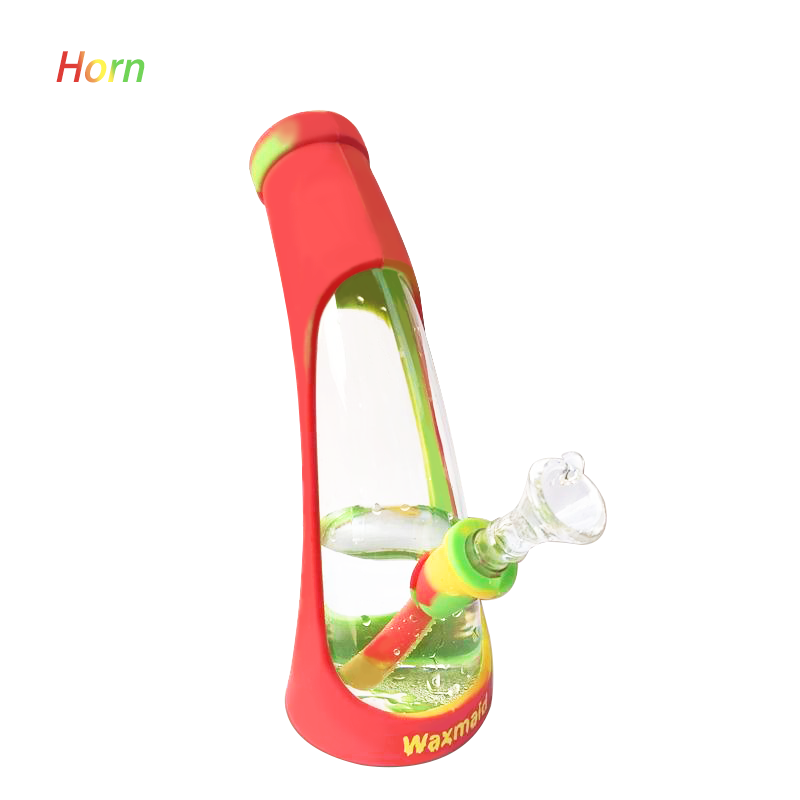 Waxmaid Wholesale 8.5 inches Silicone Glass Bongs hookah Water Pipes 40pcs/carton US local stock
Waxmaid Wholesale 8.5 inches Silicone Glass Bongs hookah Water Pipes 40pcs/carton US local stock