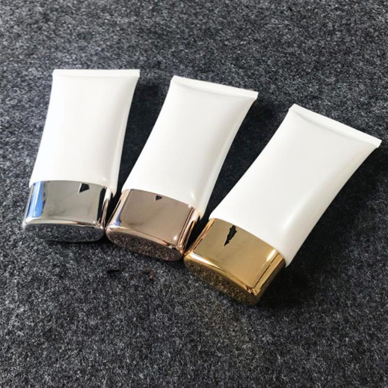 50ml Facial Cleanser Tube White Plastic Refillable Bottle Hand Cream Packing Empty Cosmetic Container Soft Squeeze F2529
50ml Facial Cleanser Tube White Plastic Refillable Bottle Hand Cream Packing Empty Cosmetic Container Soft Squeeze F2529