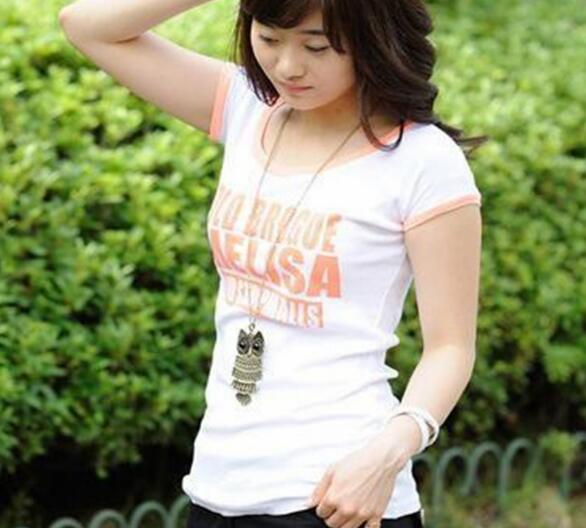 New necklace, fashionable and popular in Europe and America, retro owl necklace, sweater chain wl1077