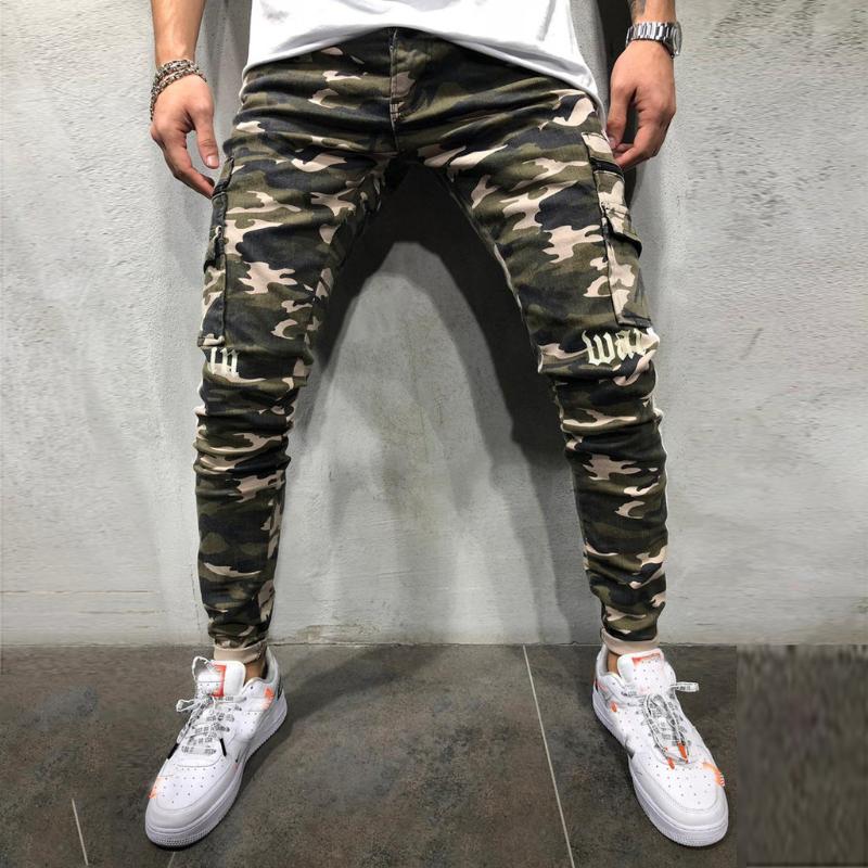Men Pants slim camouflage printed Joggers stitching striped jeans feet pants s-3xl Trousers Men pantalon homme, Army green
Men Pants slim camouflage printed Joggers stitching striped jeans feet pants s-3xl Trousers Men pantalon homme, Army green