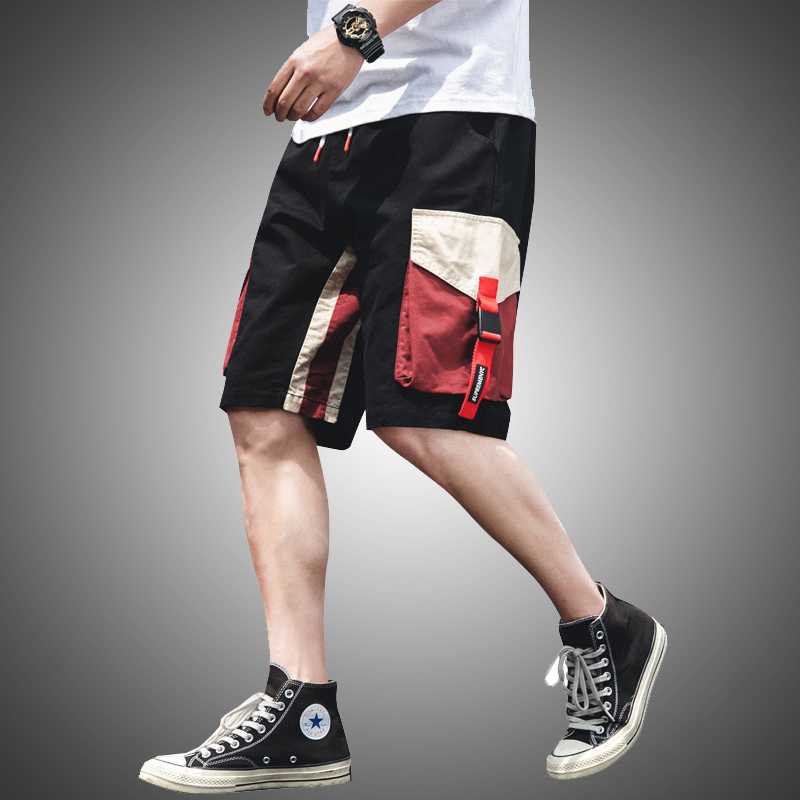 Shorts Men Colorblock Hip Hop Jogger Shorts Multi Pockets High Street Bottoms Black Summer Fashion Mens Knee Length Pants, Kcd711 green
Shorts Men Colorblock Hip Hop Jogger Shorts Multi Pockets High Street Bottoms Black Summer Fashion Mens Knee Length Pants, Kcd711 green