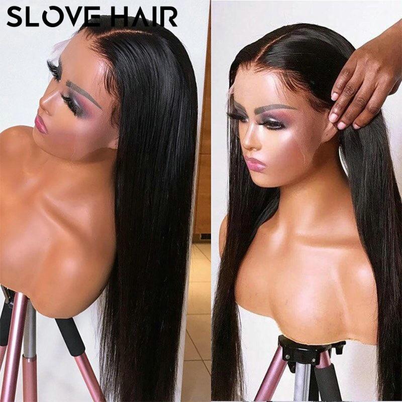 150% Long Straight Lace Frontal Human Hair Wigs For Women Remy Brazilian Plucked With Baby Hair Natural Black Middle Part Slove, Natural color
150% Long Straight Lace Frontal Human Hair Wigs For Women Remy Brazilian Plucked With Baby Hair Natural Black Middle Part Slove, Natural color