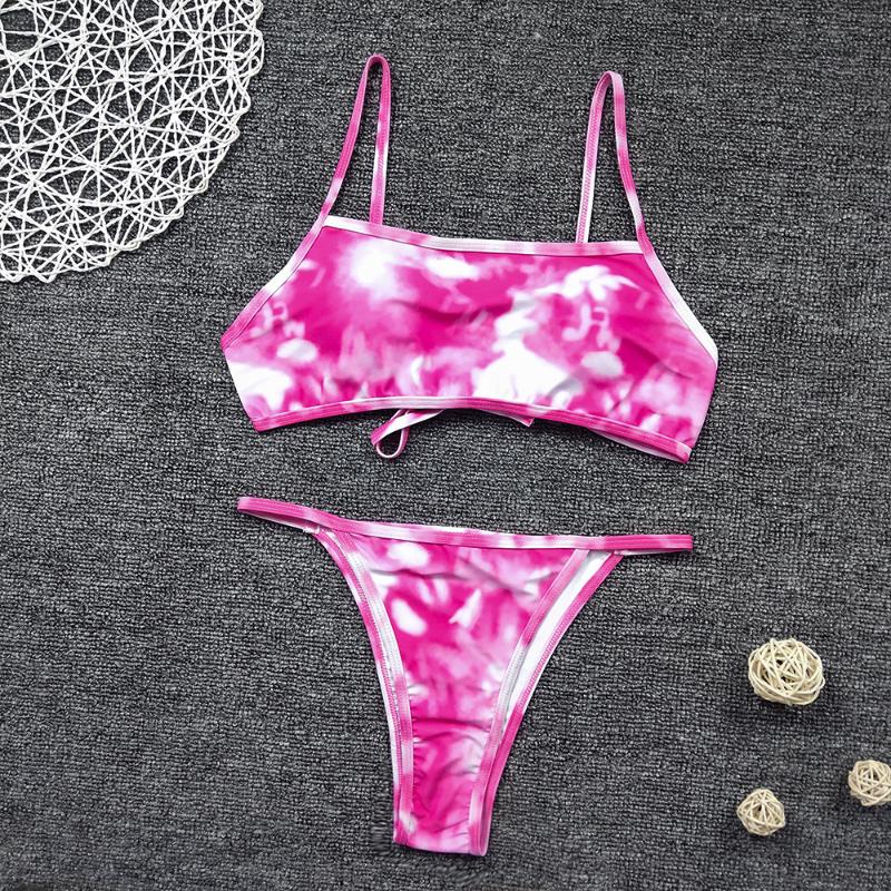 Sexy Bikini Women Push Up Swimsuit Tie-dye Printing Swimwear Brazilian Bikini Set Bathing Suit Summer Beach Wear Women Biquini
Sexy Bikini Women Push Up Swimsuit Tie-dye Printing Swimwear Brazilian Bikini Set Bathing Suit Summer Beach Wear Women Biquini