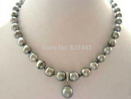 Prett Lovely Women's Wedding Wholesale >>RARE High TAHITIAN PEARL NECKLACE WITH PENDANT, Silver
Prett Lovely Women's Wedding Wholesale >>RARE High TAHITIAN PEARL NECKLACE WITH PENDANT, Silver