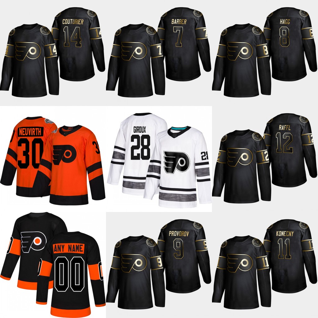 14 Sean Couturier 2019 Golden Edition Philadelphia Flyers 12 Michael Raffl Travis Konecny Ivan Provorov Robert Hagg Bill Barber Jersey, Black men: size s-3xl
14 Sean Couturier 2019 Golden Edition Philadelphia Flyers 12 Michael Raffl Travis Konecny Ivan Provorov Robert Hagg Bill Barber Jersey, Black men: size s-3xl