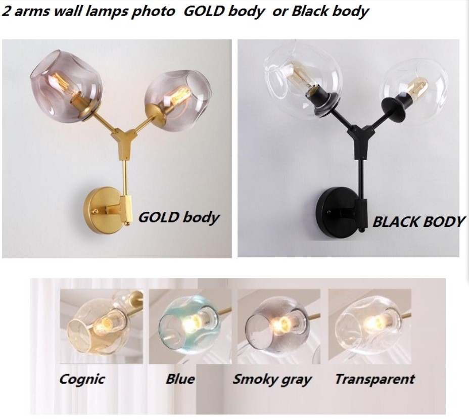 Fashion Living Room Hall Hallway Double headed Glass Ball Molecular wall lamp Nordic Bedroom Bedside Wall Lamp Simple Modern Led
Fashion Living Room Hall Hallway Double headed Glass Ball Molecular wall lamp Nordic Bedroom Bedside Wall Lamp Simple Modern Led
