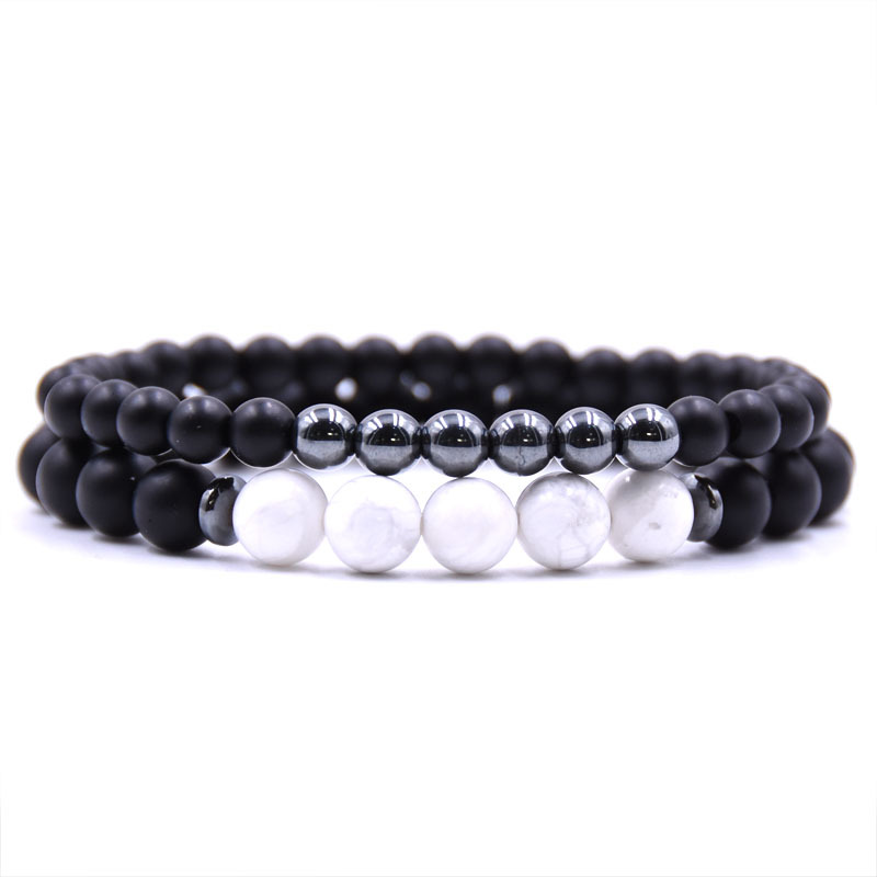Luxury Design Handmade Colorful 8MM 6MM Natural Stone Strands Beaded Bracelet for Lovers
Luxury Design Handmade Colorful 8MM 6MM Natural Stone Strands Beaded Bracelet for Lovers