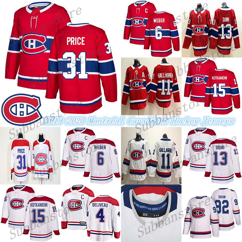 Montréal Canadiens jersey 6 Shea Weber 31 Carey Price 11 Brendan Gallagher 13 Max Domi Ice Hockey Jerseys, Black;red
Montréal Canadiens jersey 6 Shea Weber 31 Carey Price 11 Brendan Gallagher 13 Max Domi Ice Hockey Jerseys, Black;red
