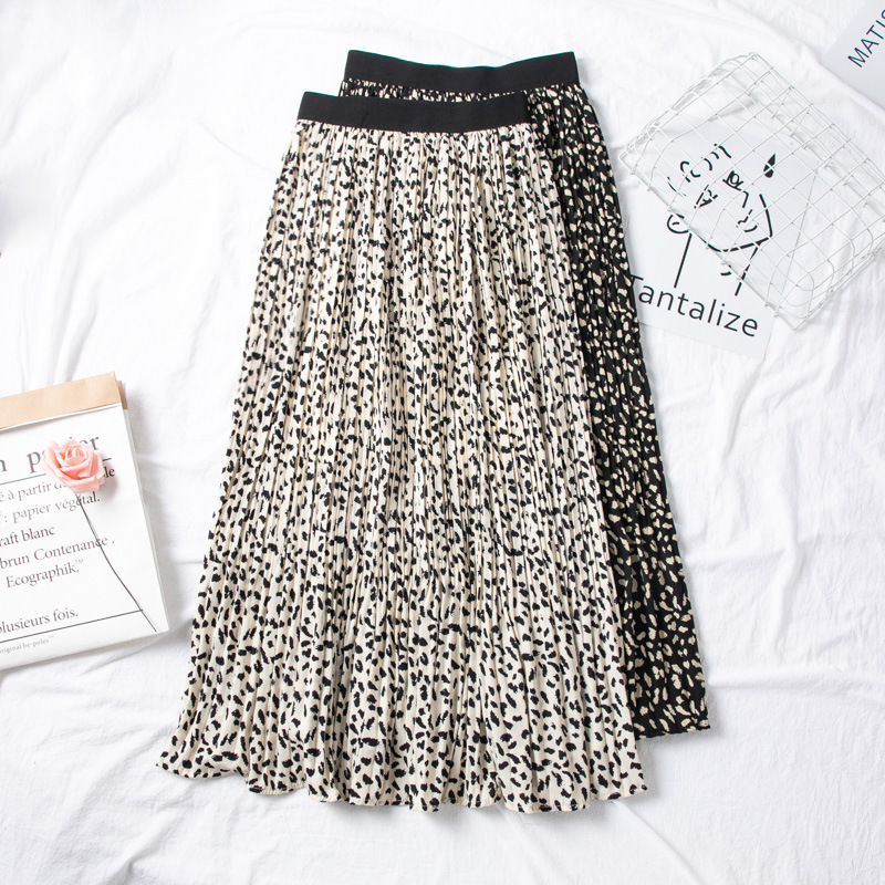 Spring High Waisted Slim Printed Pleated Skirt Women Autumn Korean Midi Skirts Womens Casual Long Womens Skirts, White
Spring High Waisted Slim Printed Pleated Skirt Women Autumn Korean Midi Skirts Womens Casual Long Womens Skirts, White