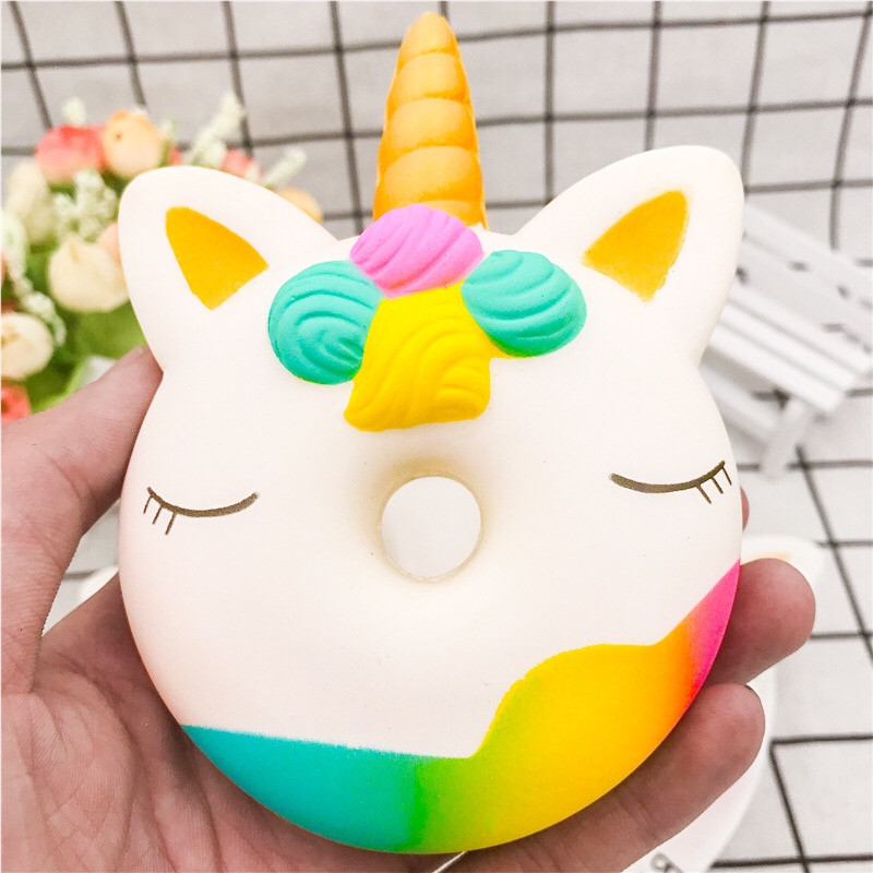 INS Candy Circle Fidget Squishies Toys PU Unicorn donuts toys Squishy Slow rebound squishy Simulation Funny Gadget Vent Decompression toy
INS Candy Circle Fidget Squishies Toys PU Unicorn donuts toys Squishy Slow rebound squishy Simulation Funny Gadget Vent Decompression toy