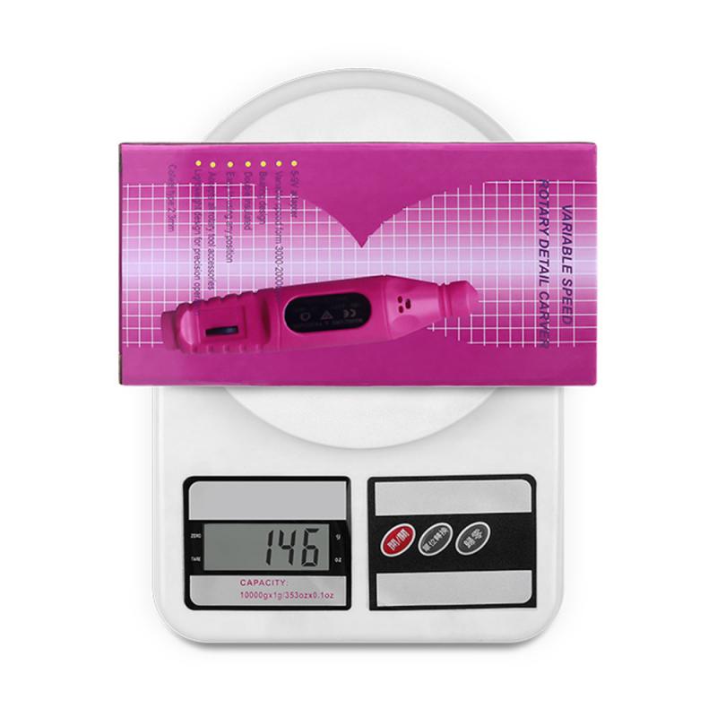 NAD003 2000RPM USB Nail Drill Machine Electric Manicure Pen Pedicure Nail File Tools 6 bits Nail Drill Machine