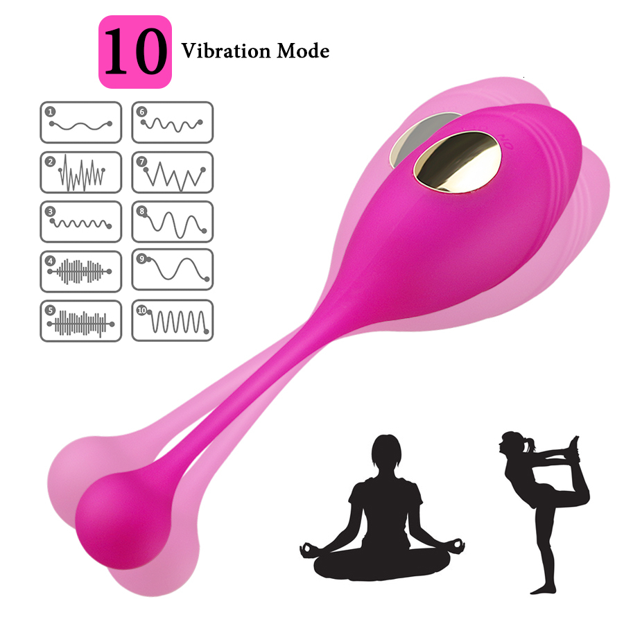 FLXUR Wireless Remote Vibrating Vaginal Ball G Spot Clitoris Stimulator Silicone Dildo Vibrators Panties Adult Sex Toy for Women Y191017