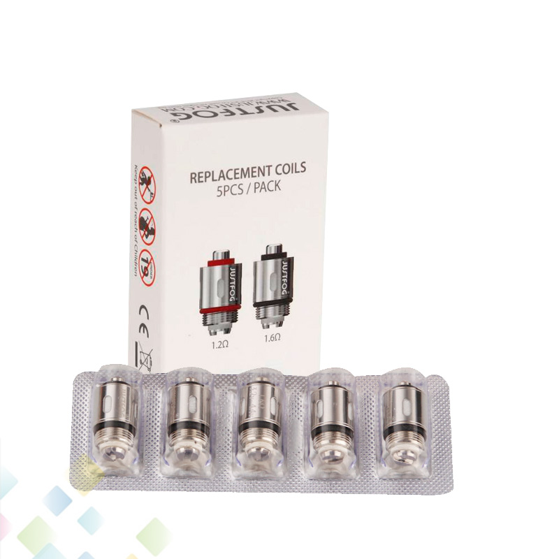 Original Justfog C14 P14A P16A Q14 Q16 Atomizer Kit Coil Head 1.2ohm 1.6ohm 100% Organic Japanese Cotton Replacement Coils DHL Free
Original Justfog C14 P14A P16A Q14 Q16 Atomizer Kit Coil Head 1.2ohm 1.6ohm 100% Organic Japanese Cotton Replacement Coils DHL Free