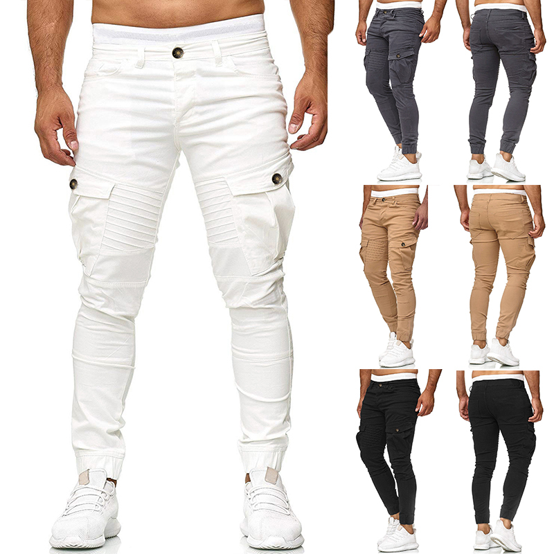 Casual Pants Mens New Style Eu Size Men' Fashion Pleated Pocket Stitching Pure Color Leisure Leg Pants, Black
Casual Pants Mens New Style Eu Size Men' Fashion Pleated Pocket Stitching Pure Color Leisure Leg Pants, Black