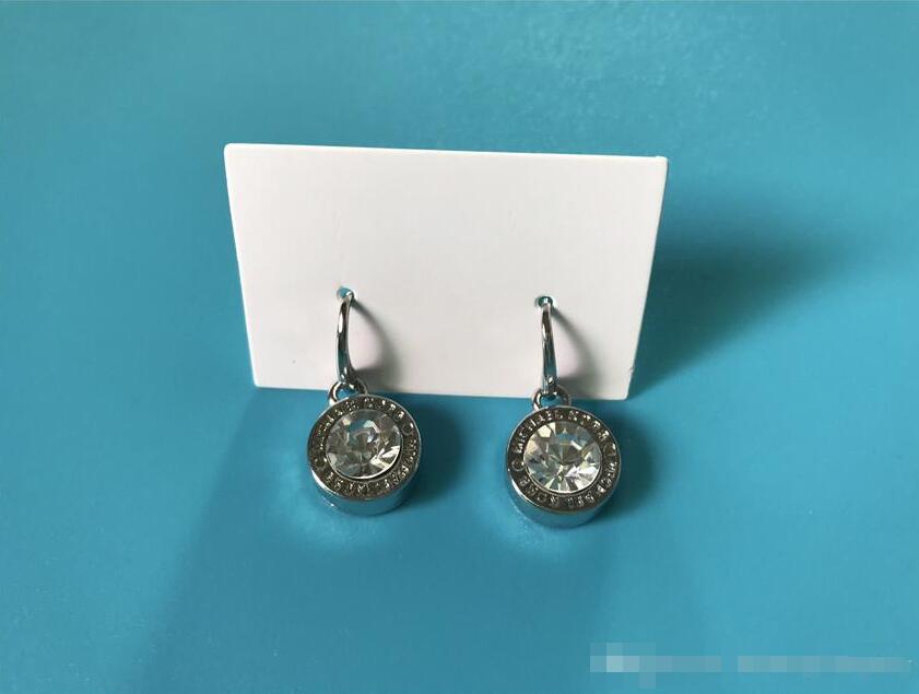 New York Stylist Earrings Fashion Crystal Drop Earrings with Big Diamond Alloy Jewelries Cheap Fashion Jewelries Women gifts GD348