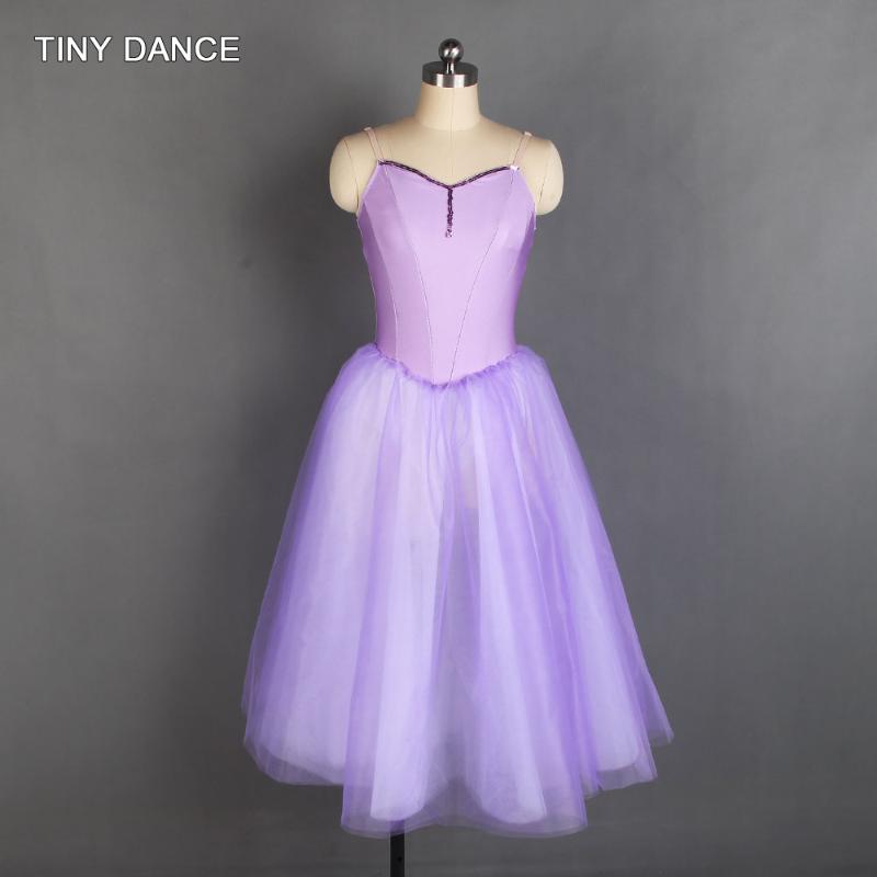 Lilac Romantic Ballet Dance Tutu Spandex Leotard Bodice with Long Tutu Skirt Ballerina Costumes 20158, Purple
Lilac Romantic Ballet Dance Tutu Spandex Leotard Bodice with Long Tutu Skirt Ballerina Costumes 20158, Purple