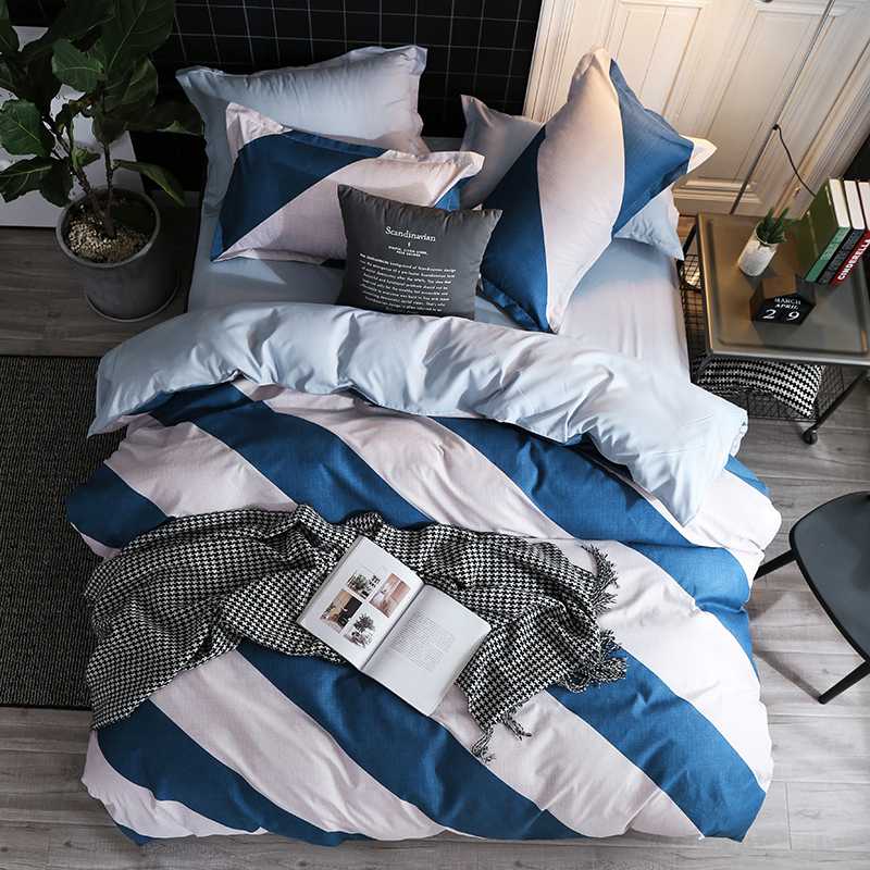 Stripe bed set Summer duvet cover bedding set bedclothes 3/4pcs girl bed linen blue pink bedclothes home textile flat sheet, Love heart blue
Stripe bed set Summer duvet cover bedding set bedclothes 3/4pcs girl bed linen blue pink bedclothes home textile flat sheet, Love heart blue