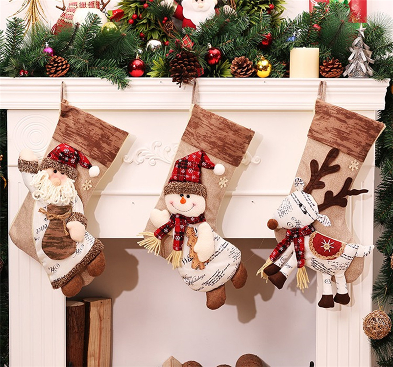 Santa Claus Snowman Santa Sacks Christmas Gift Bags New Year Christmas Stockings Hanging tree decorations Gift Holders 
Santa Claus Snowman Santa Sacks Christmas Gift Bags New Year Christmas Stockings Hanging tree decorations Gift Holders