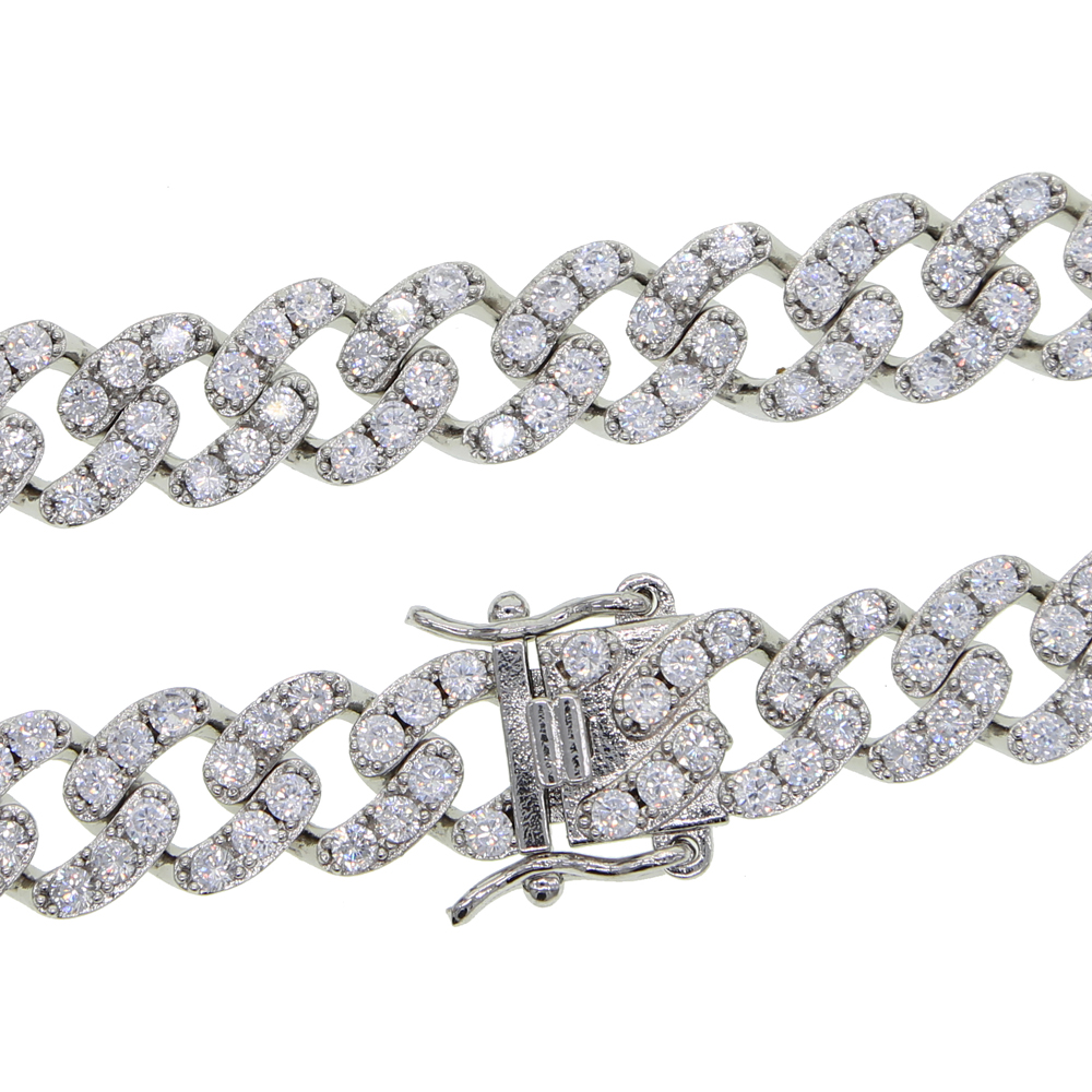 2024 iced out bling cz Miami cuban link chain PINK Butterfly charm choker necklace hip hop rock bling wide cool women jewelry